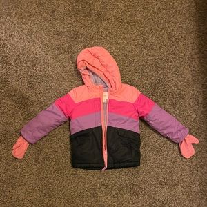 Cat & Jack - Girls Snow Jacket - Pink